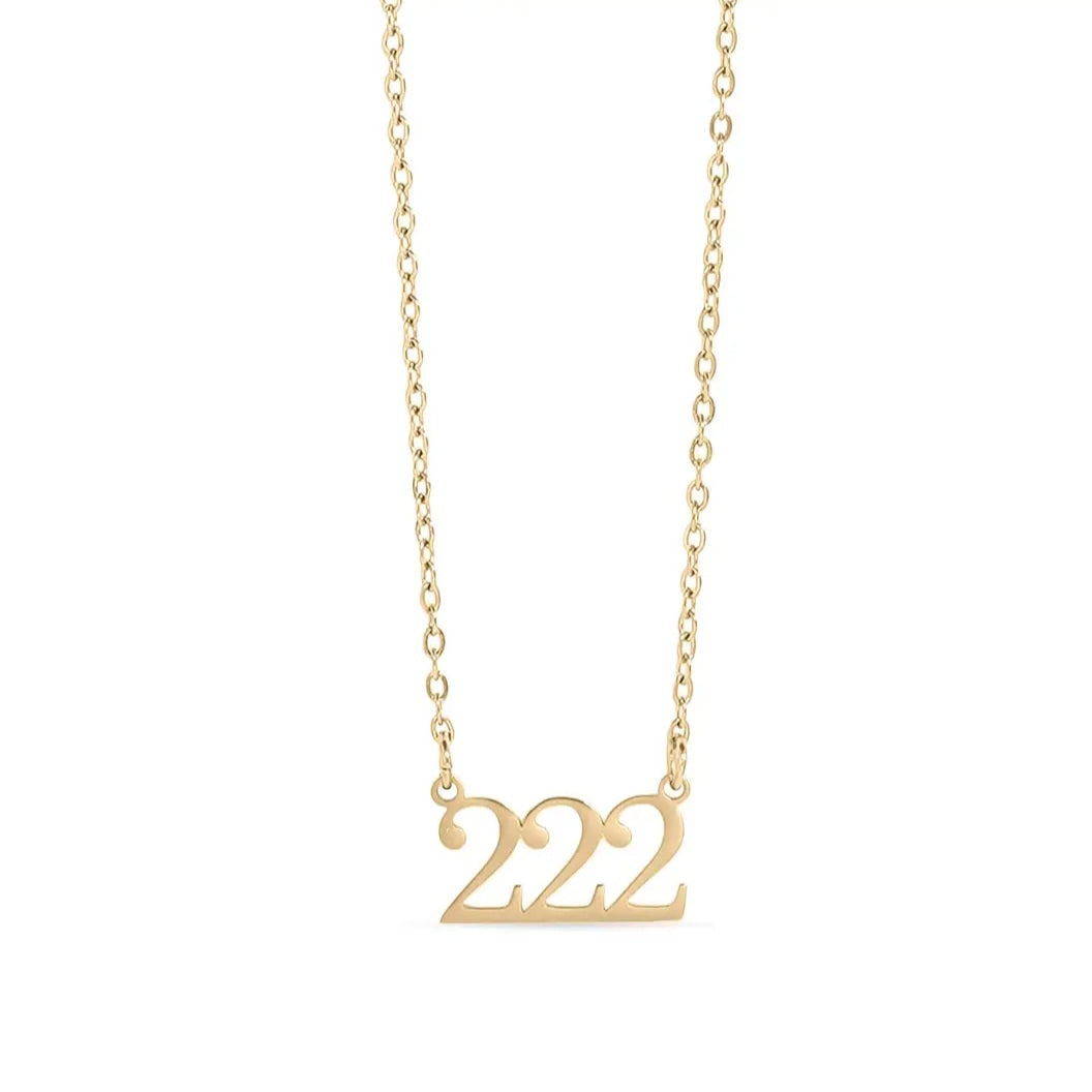 Angel Number Necklace image 1