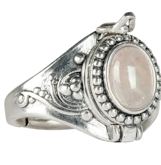 Gemstone Poison Ring