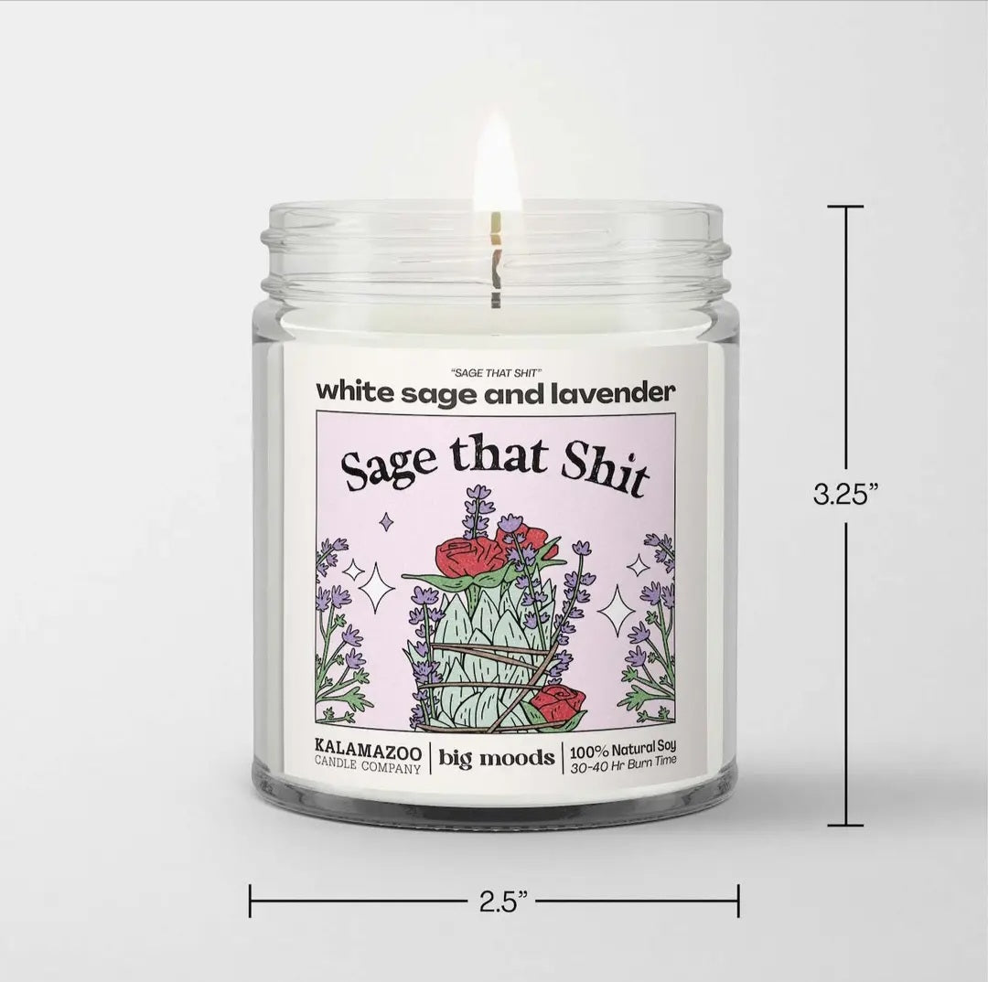 Big Moods "Sage That Shit" Candle