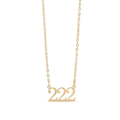 Angel Number Necklace image 1