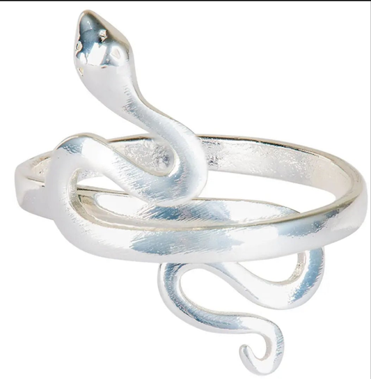 Silver Snake Ring