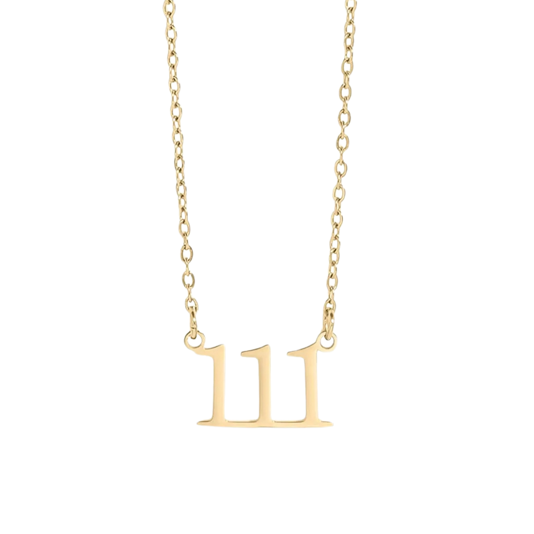 Angel Number Necklace image 0