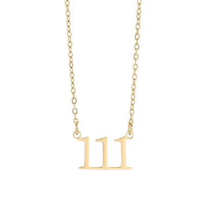 Angel Number Necklace image 0