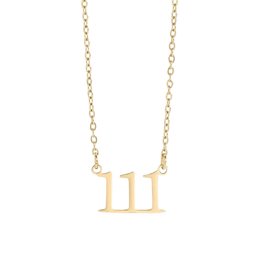 Angel Number Necklace image 0