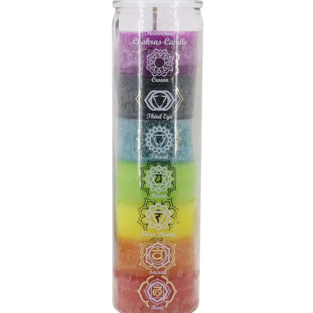 7Day Chakra Candle image 0