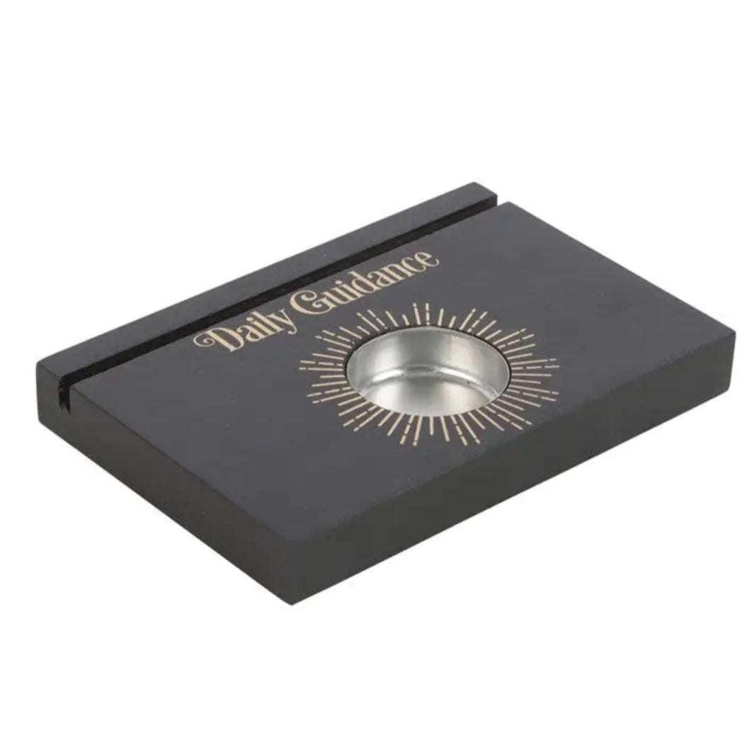 Daily Guidance Tarot Card Stand and Tealight Holder image 2
