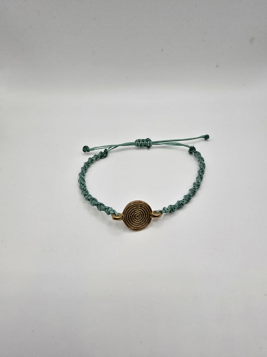 Brass Twisted Bracelet
