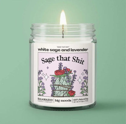 Big Moods "Sage That Shit" Candle