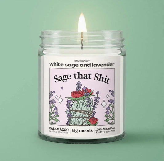 Big Moods "Sage That Shit" Candle