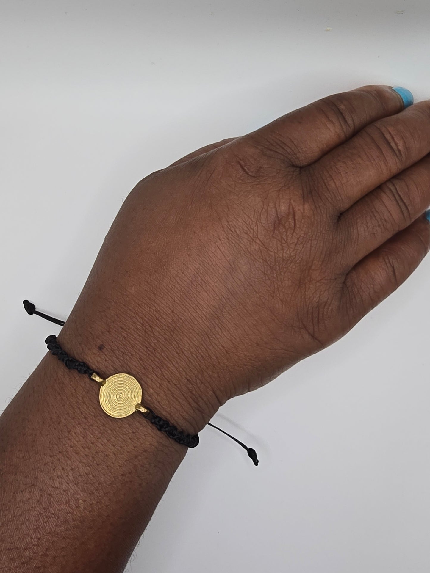 Brass Twisted Bracelet