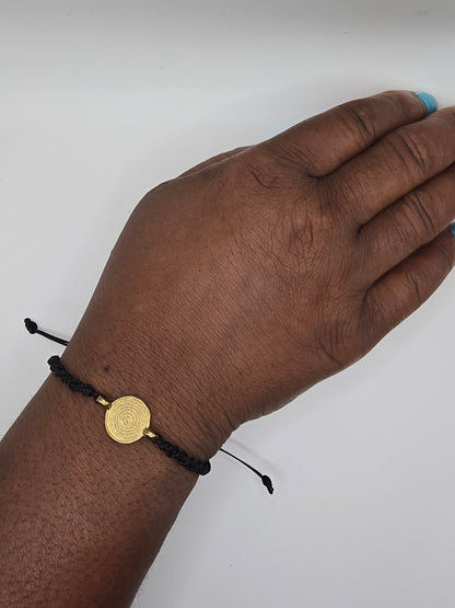 Brass Twisted Bracelet