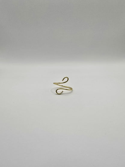 Handcrafted Teardrop Ring