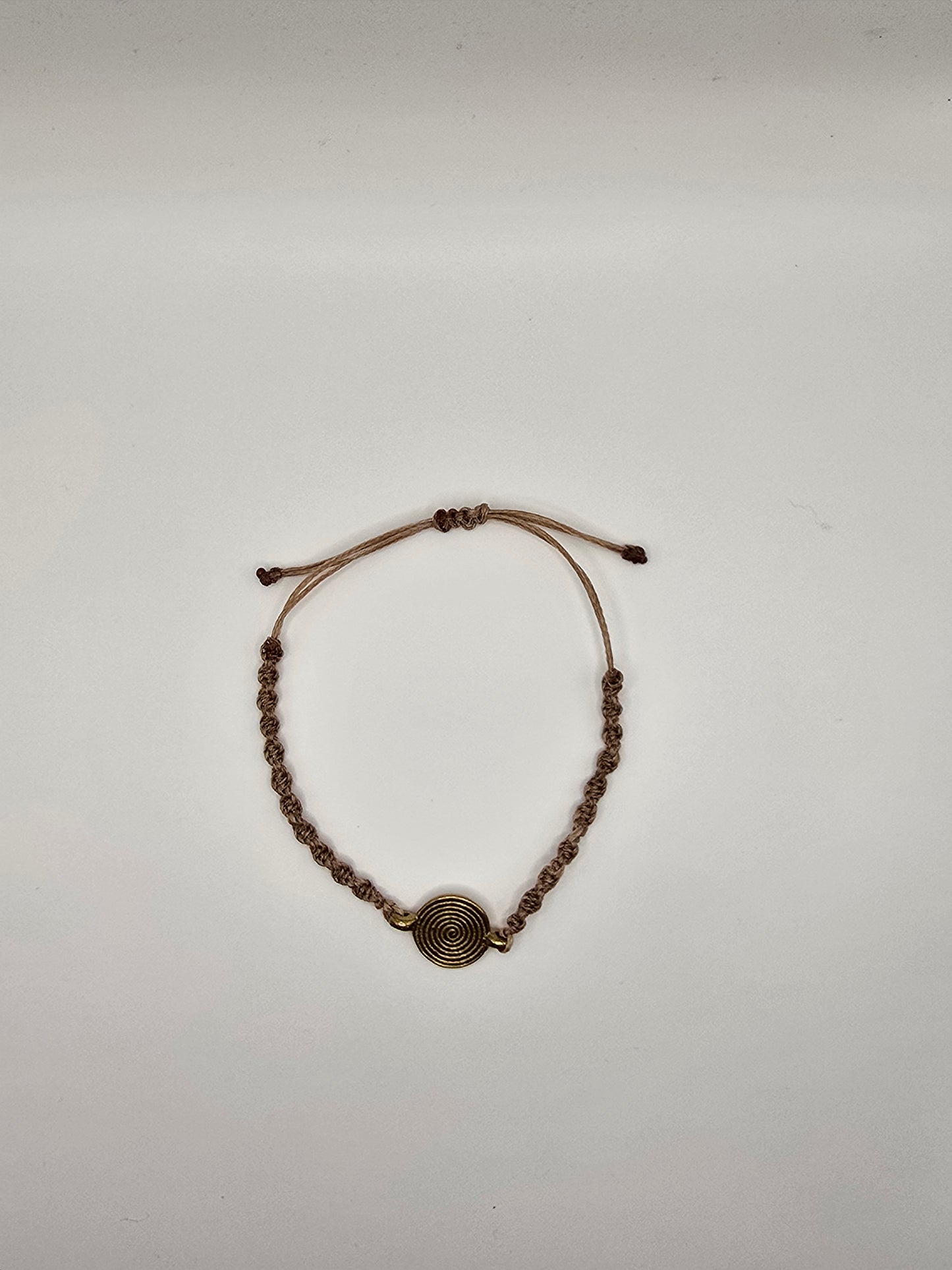 Brass Twisted Bracelet