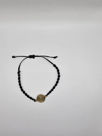 Brass Twisted Bracelet
